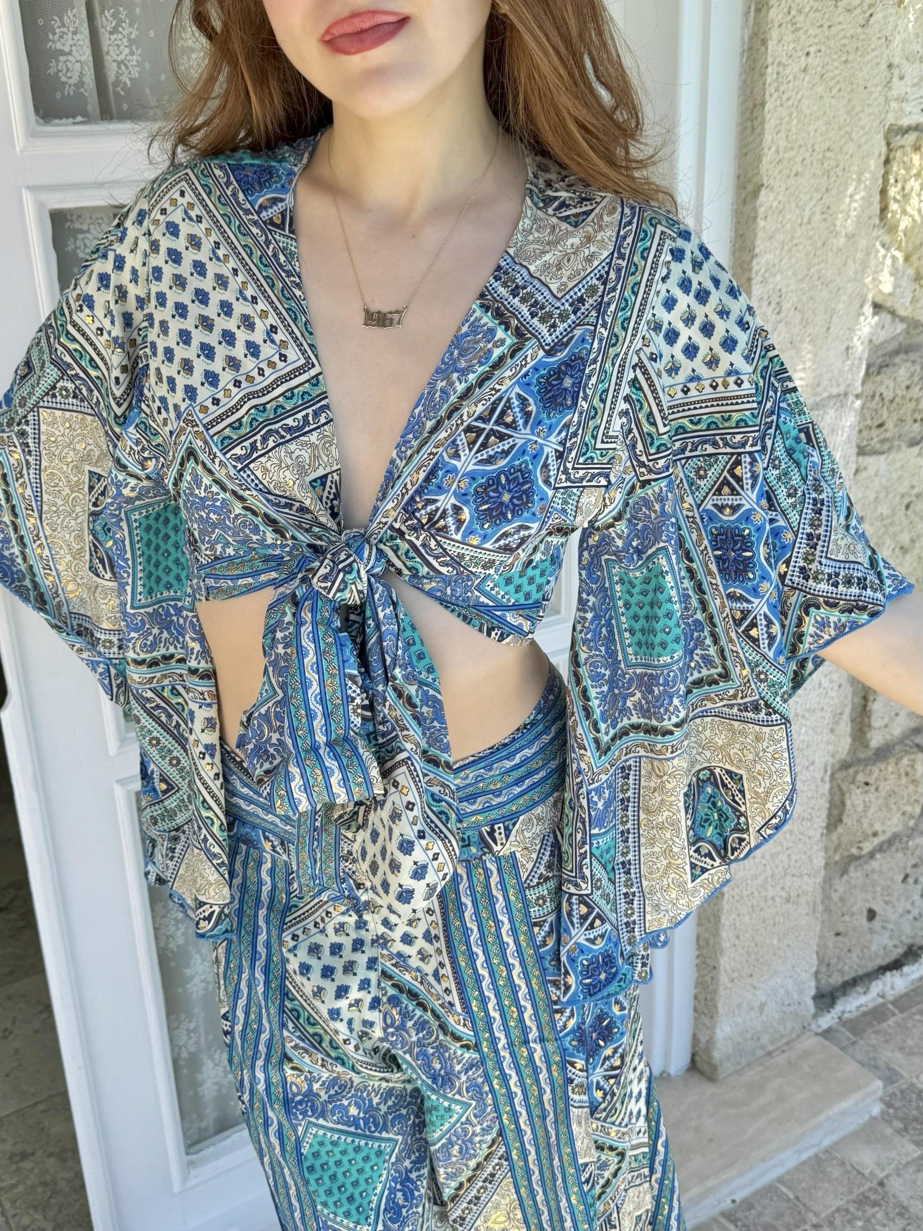 Blue mirage yazlık ikili takım