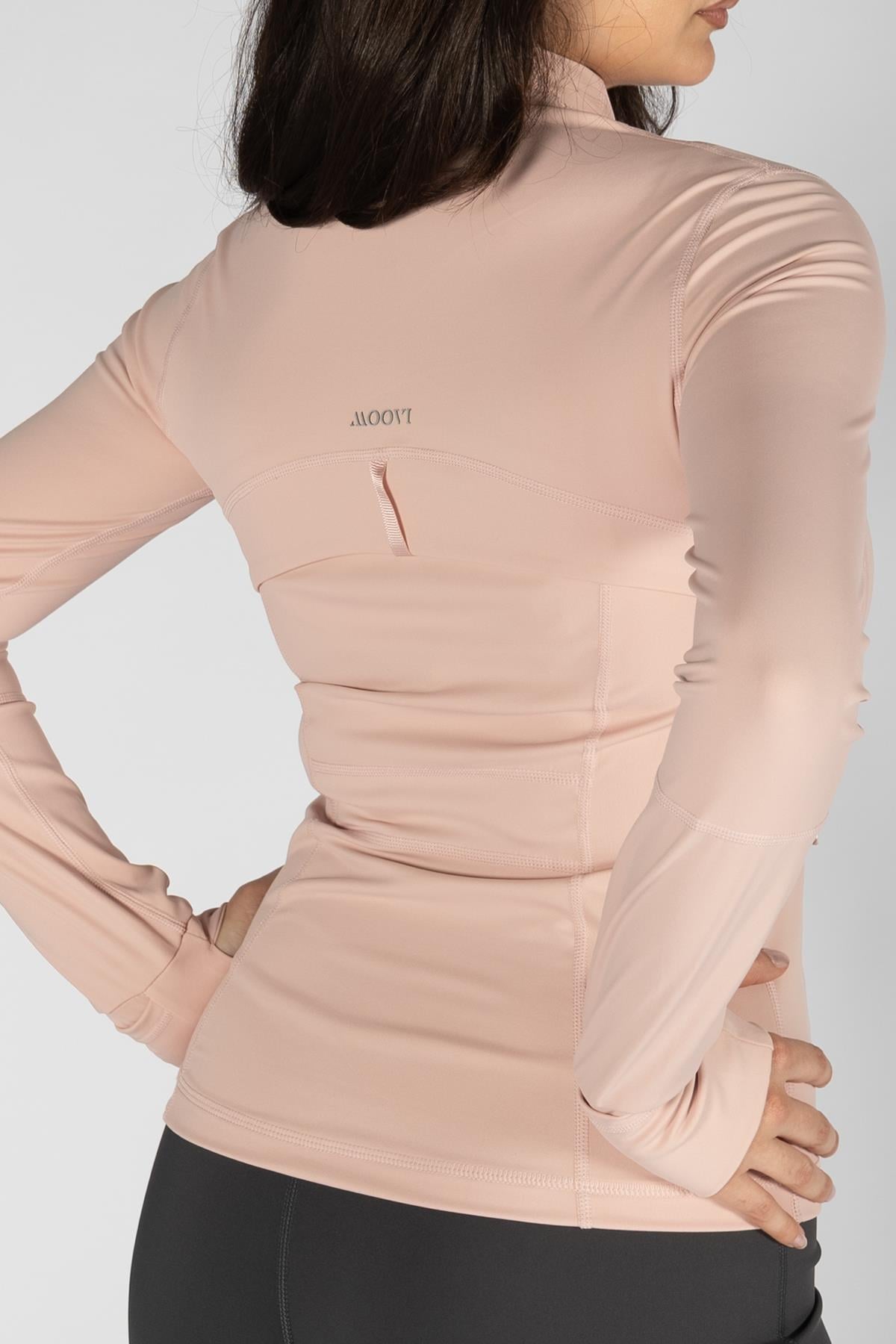 Deepform Slim Fit Spor Ceket – Dusty Pulse (fileli)