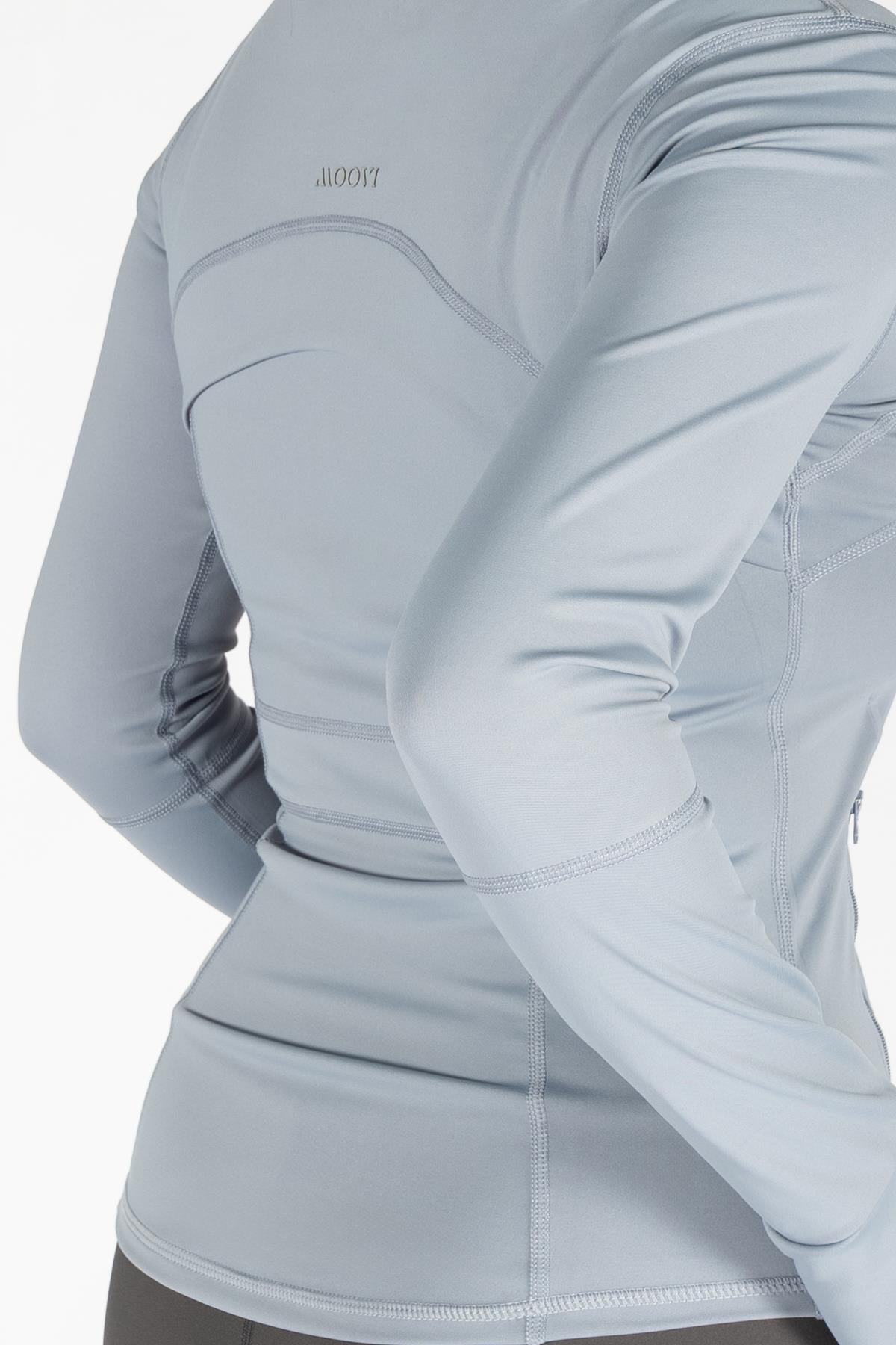 Edgeform Slim Fit Spor Ceket – Blue Mist (filesiz)