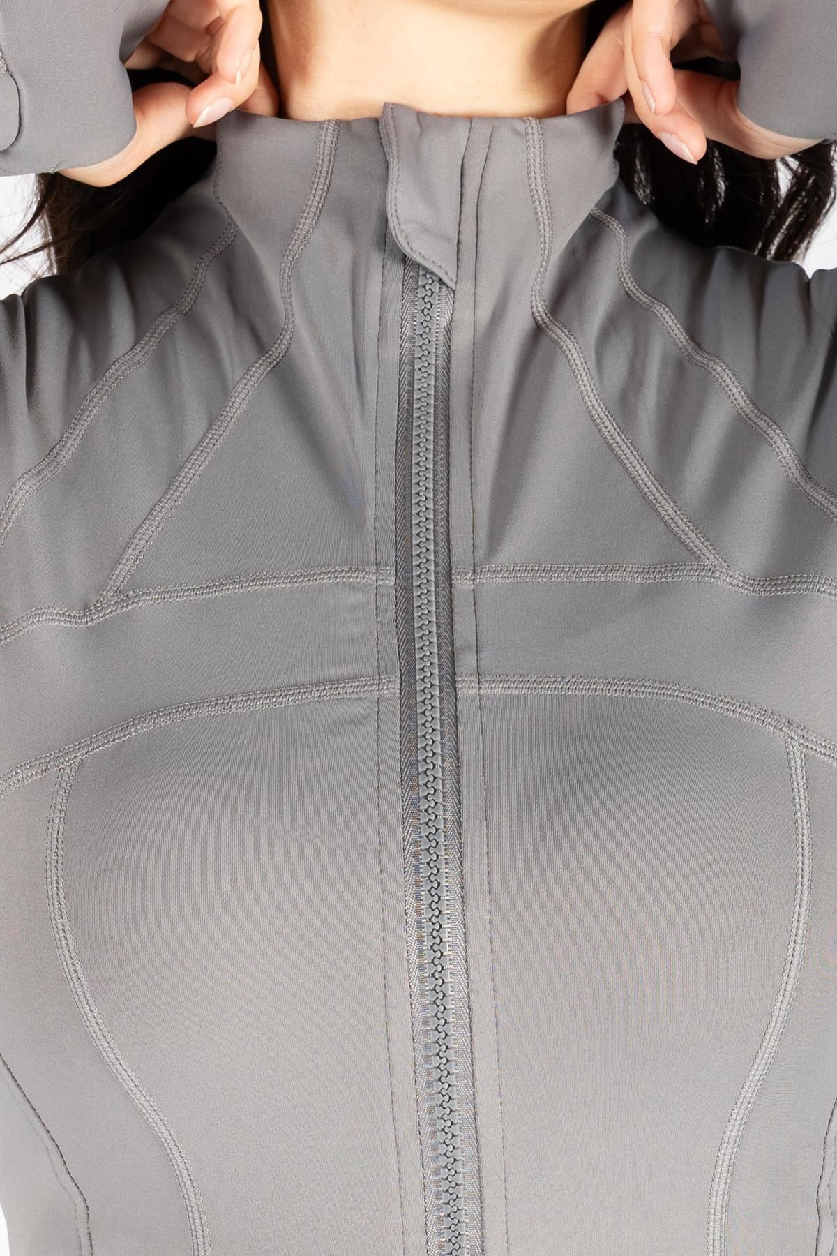 Edgeform Slim Fit Spor Ceket – Smoky Gray (filesiz)