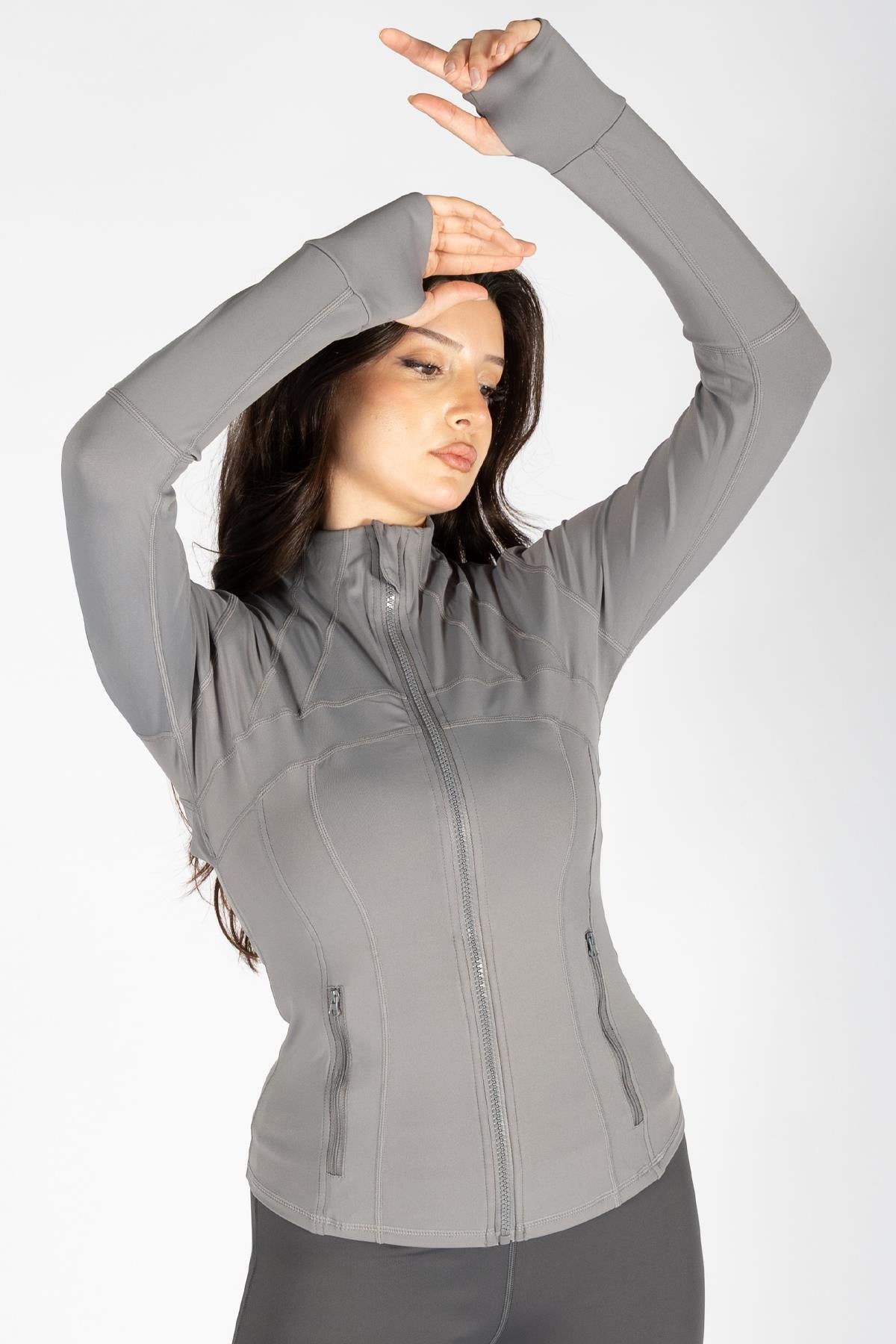 Edgeform Slim Fit Spor Ceket – Smoky Gray (filesiz)