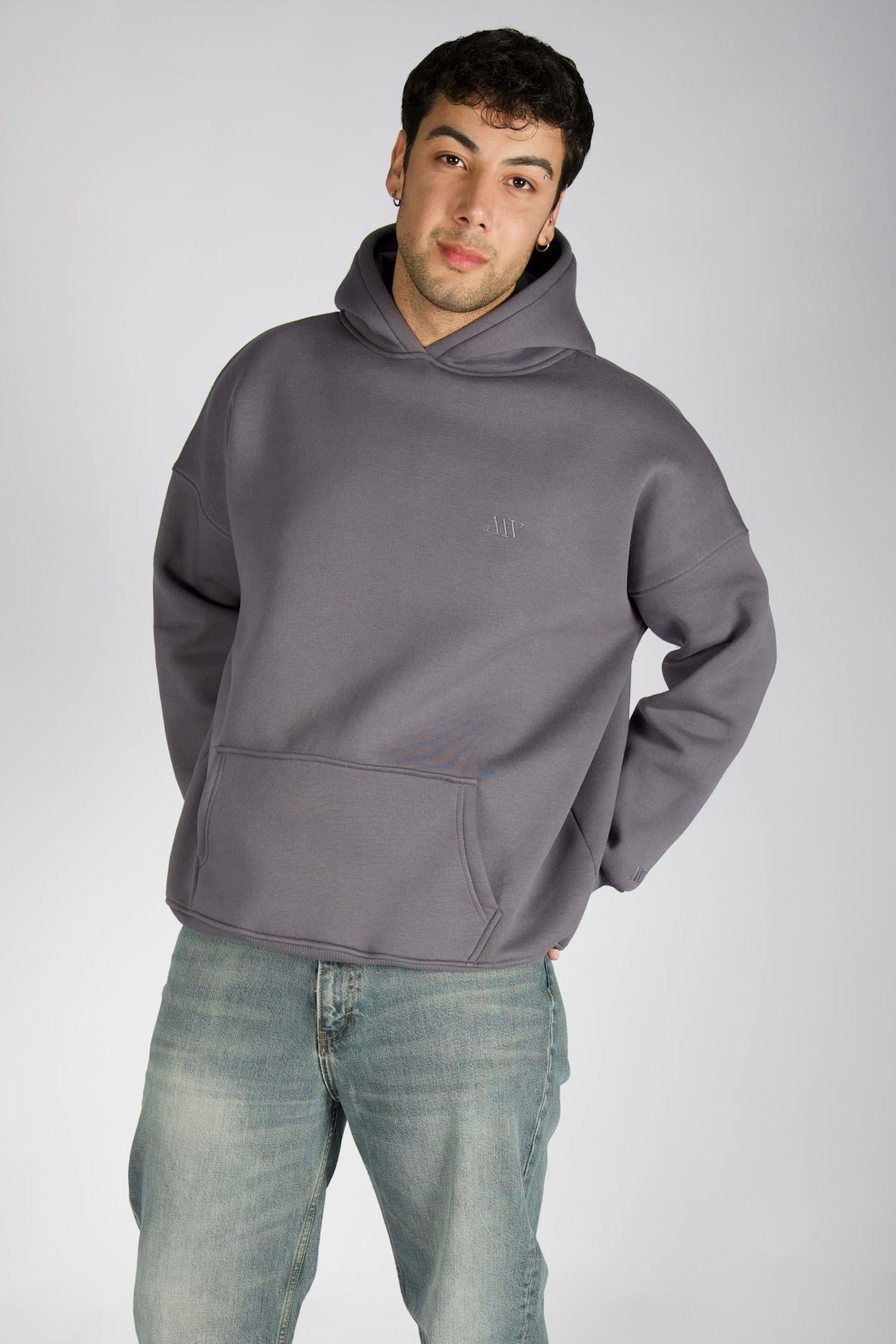 Erkek Antrasit Gri Sweatshirt