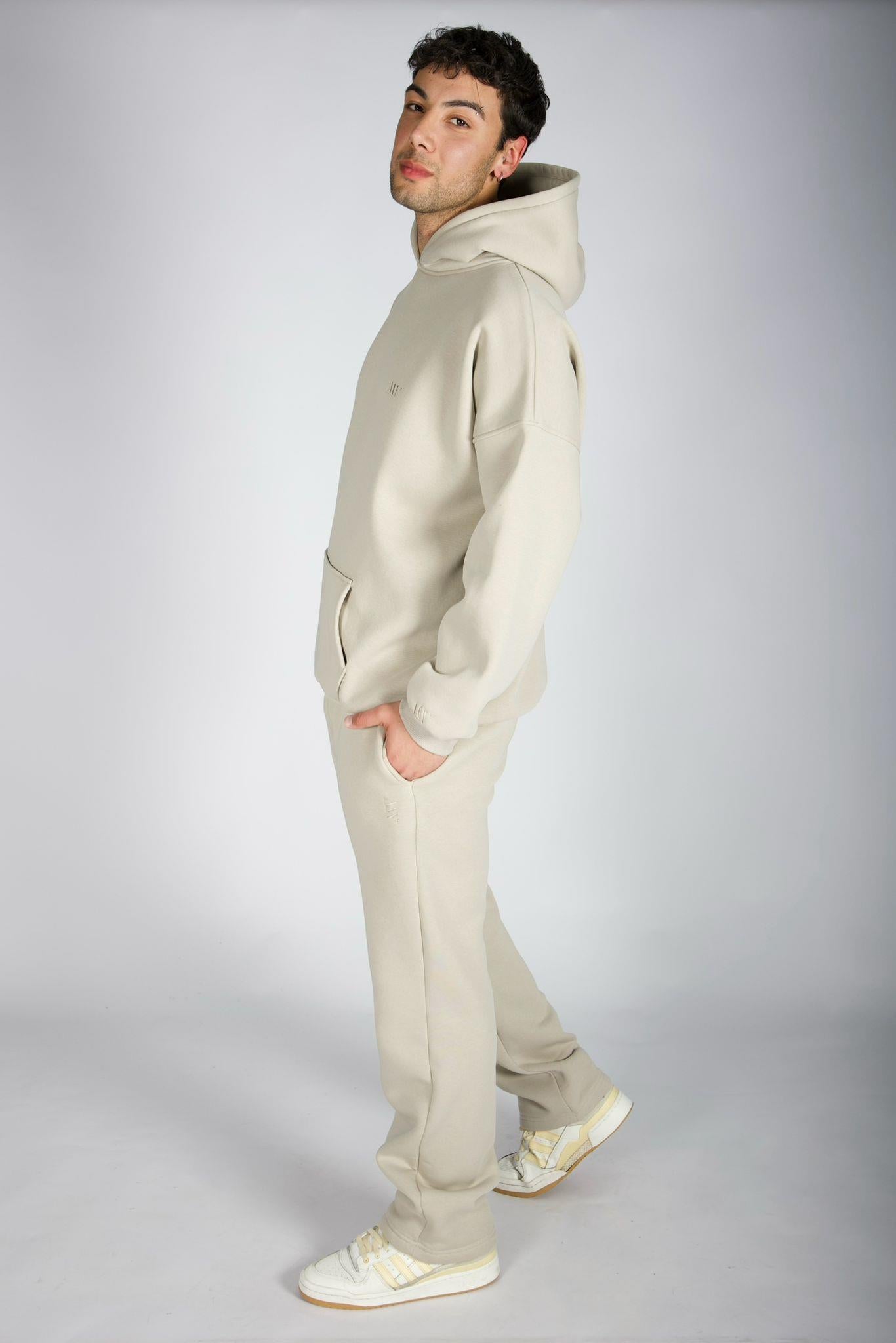 Erkek Bej Sweatshirt