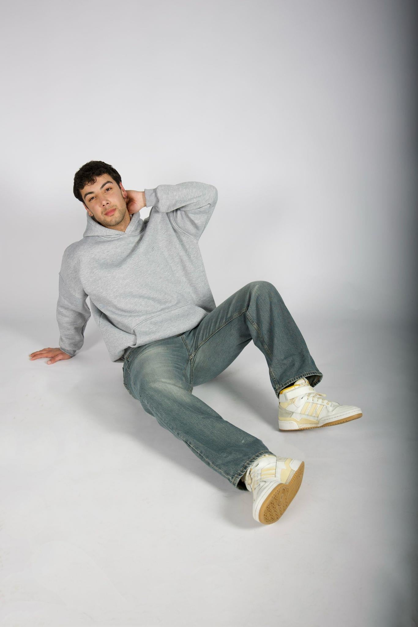 Erkek Gri Sweatshirt