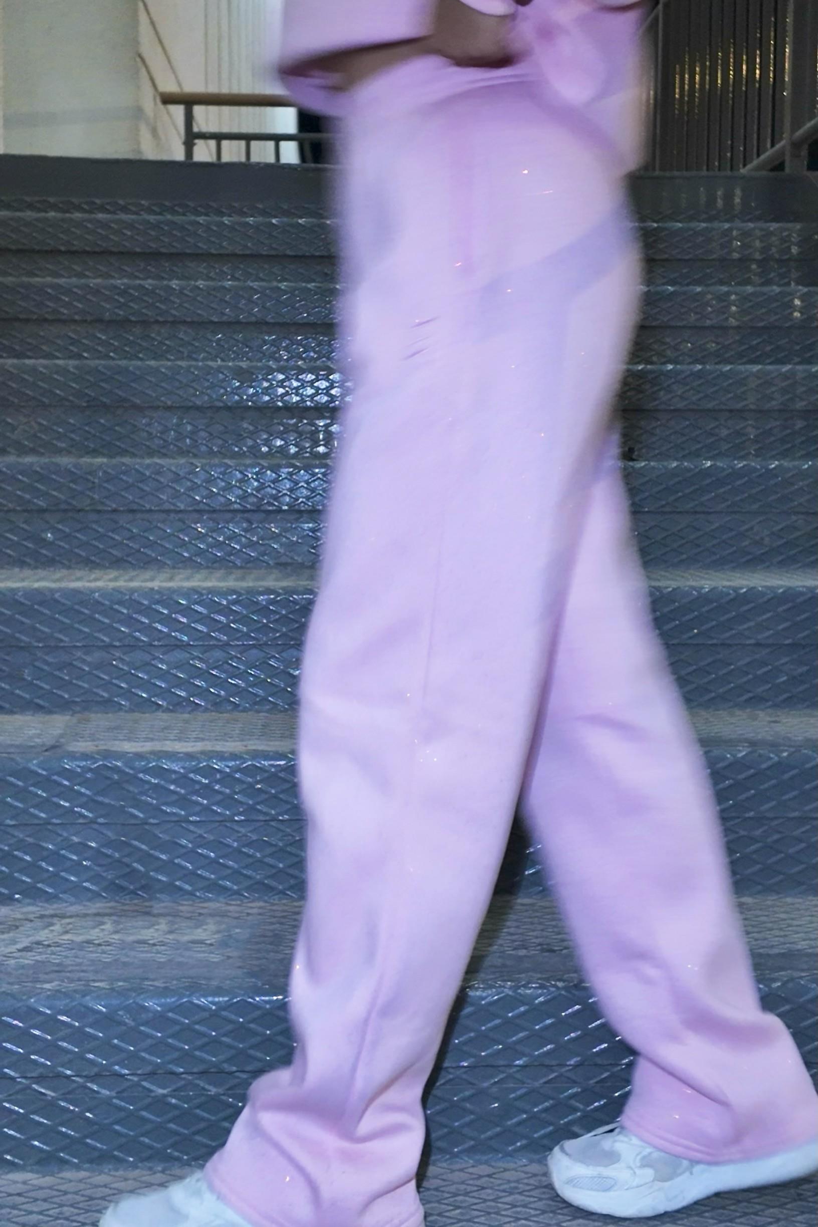 Pembe Simli Eşofman
