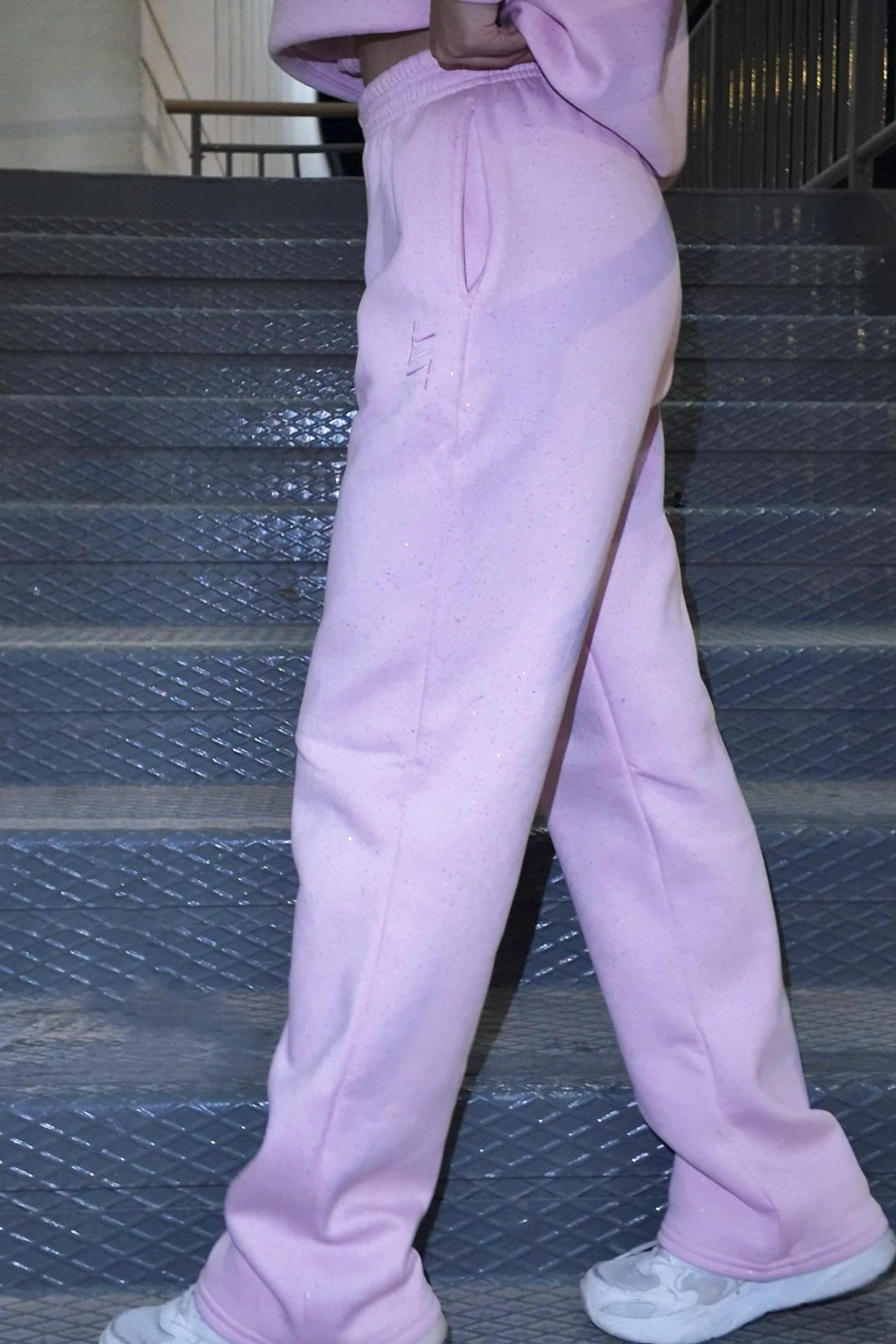Pembe Simli Eşofman