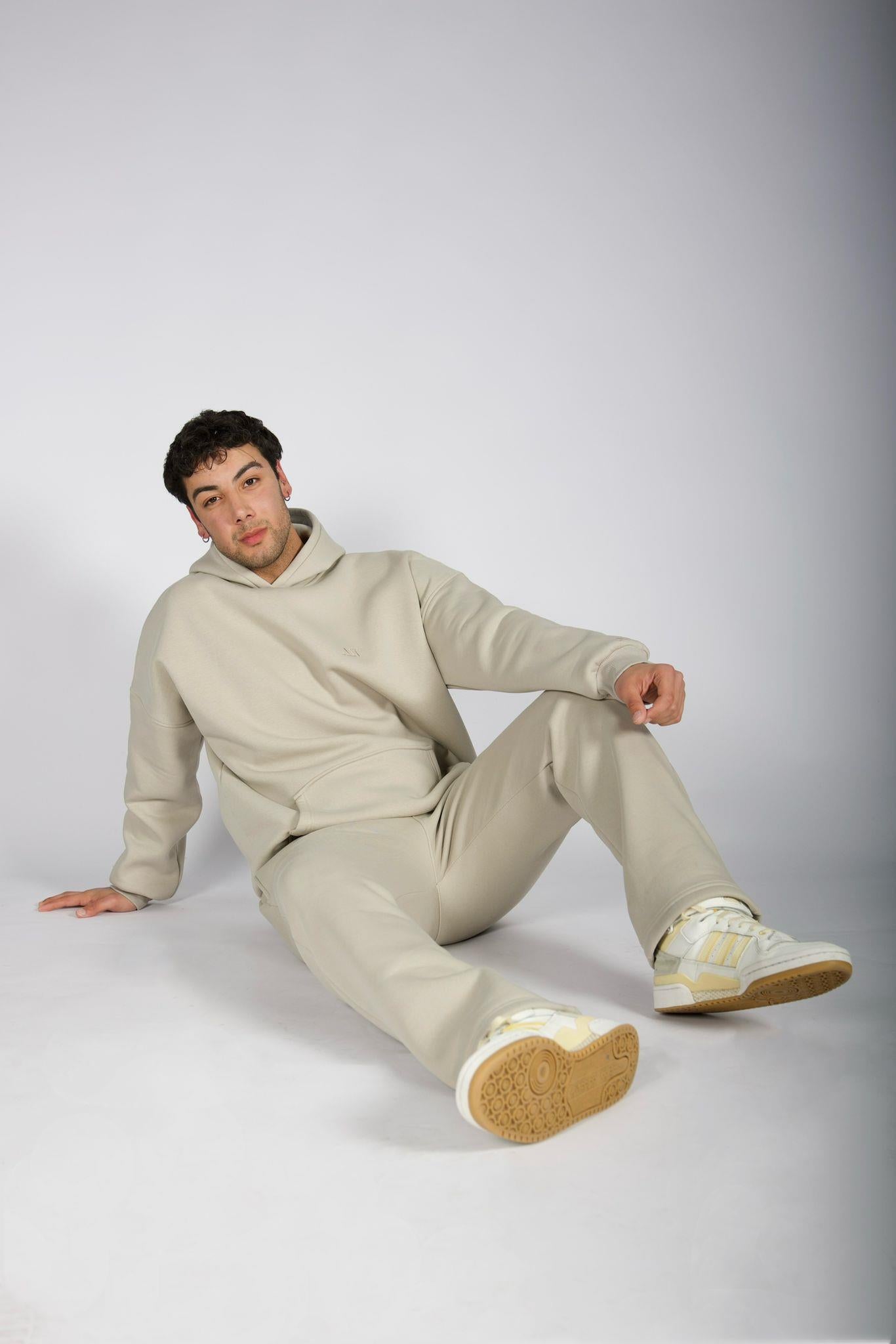 Erkek Bej Sweatshirt