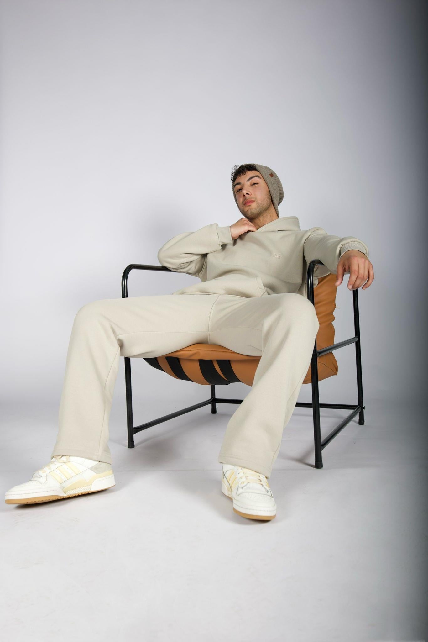 Erkek Bej Sweatshirt