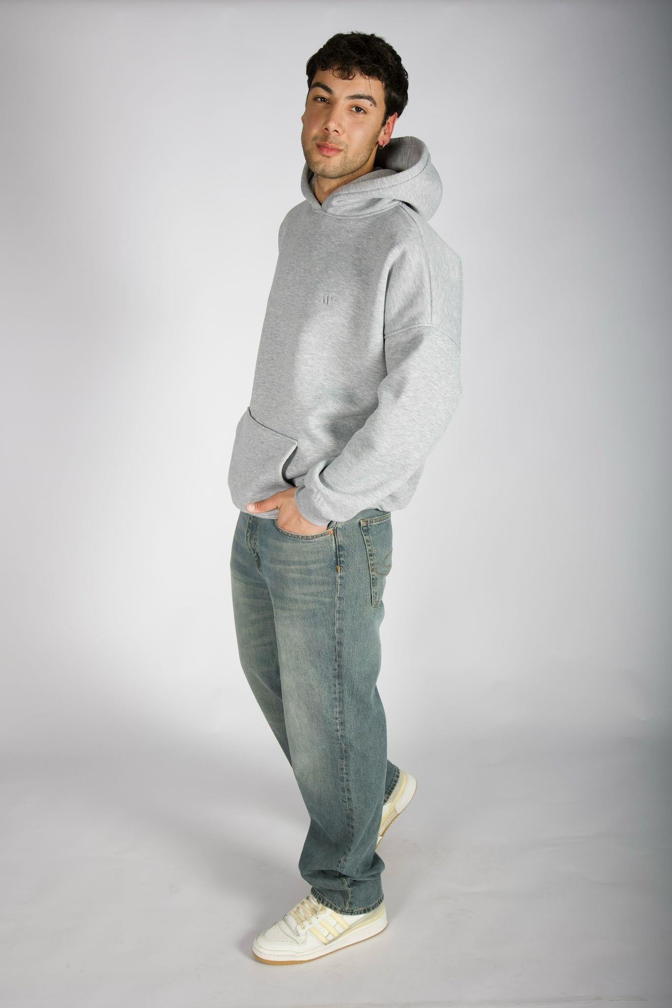 Erkek Gri Sweatshirt