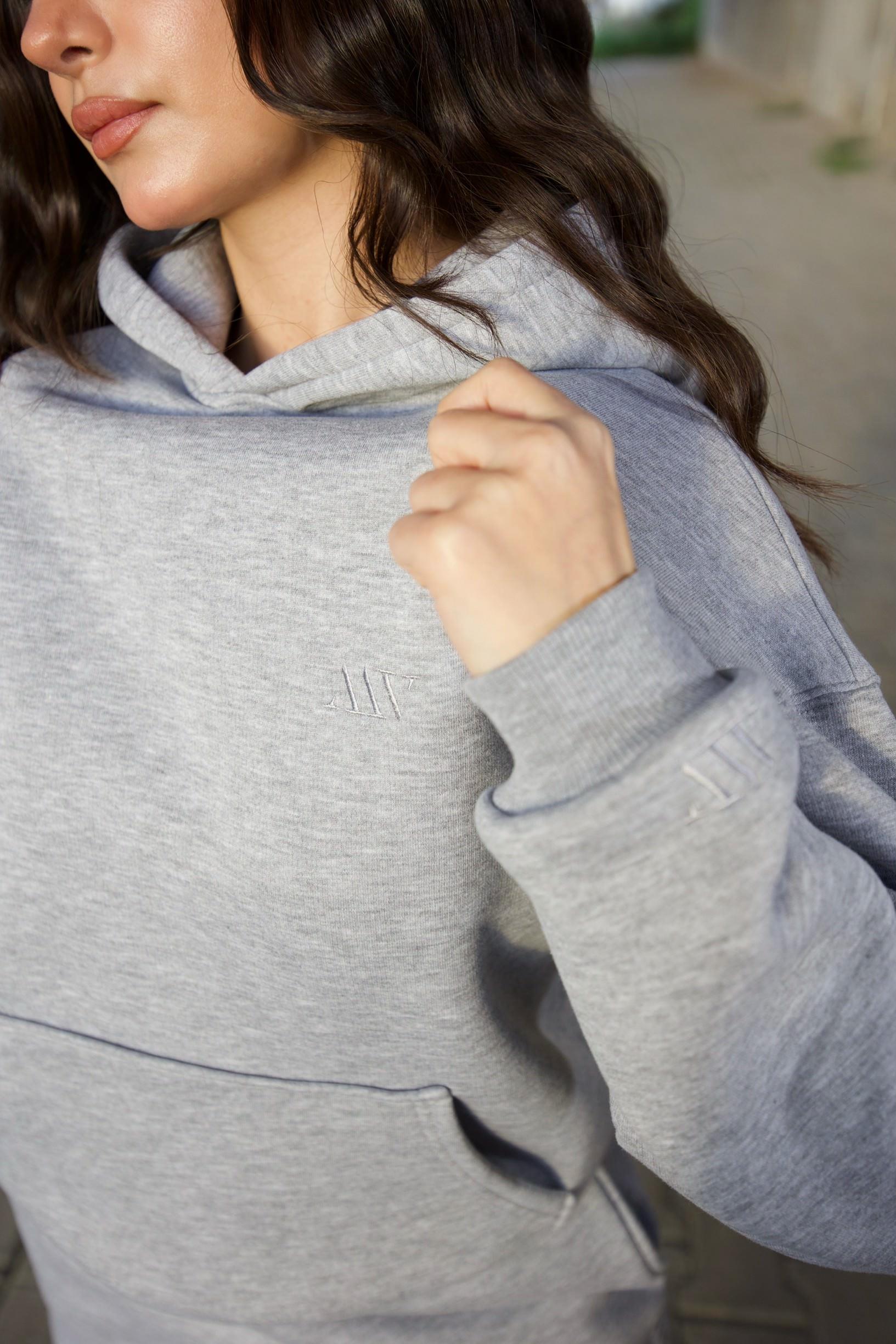 Kadın Gri Sweatshirt
