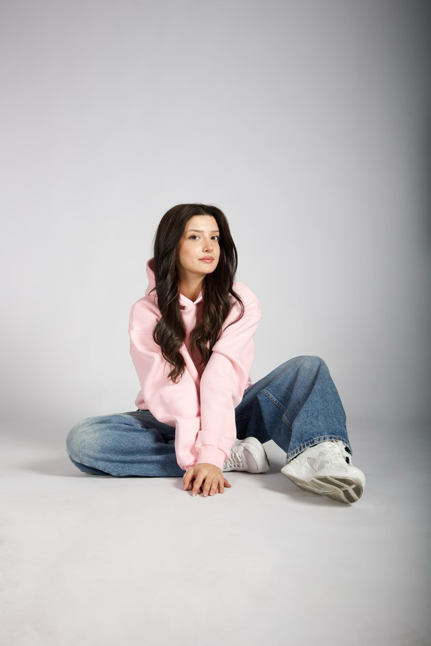 Kadın Pembe Sweatshirt