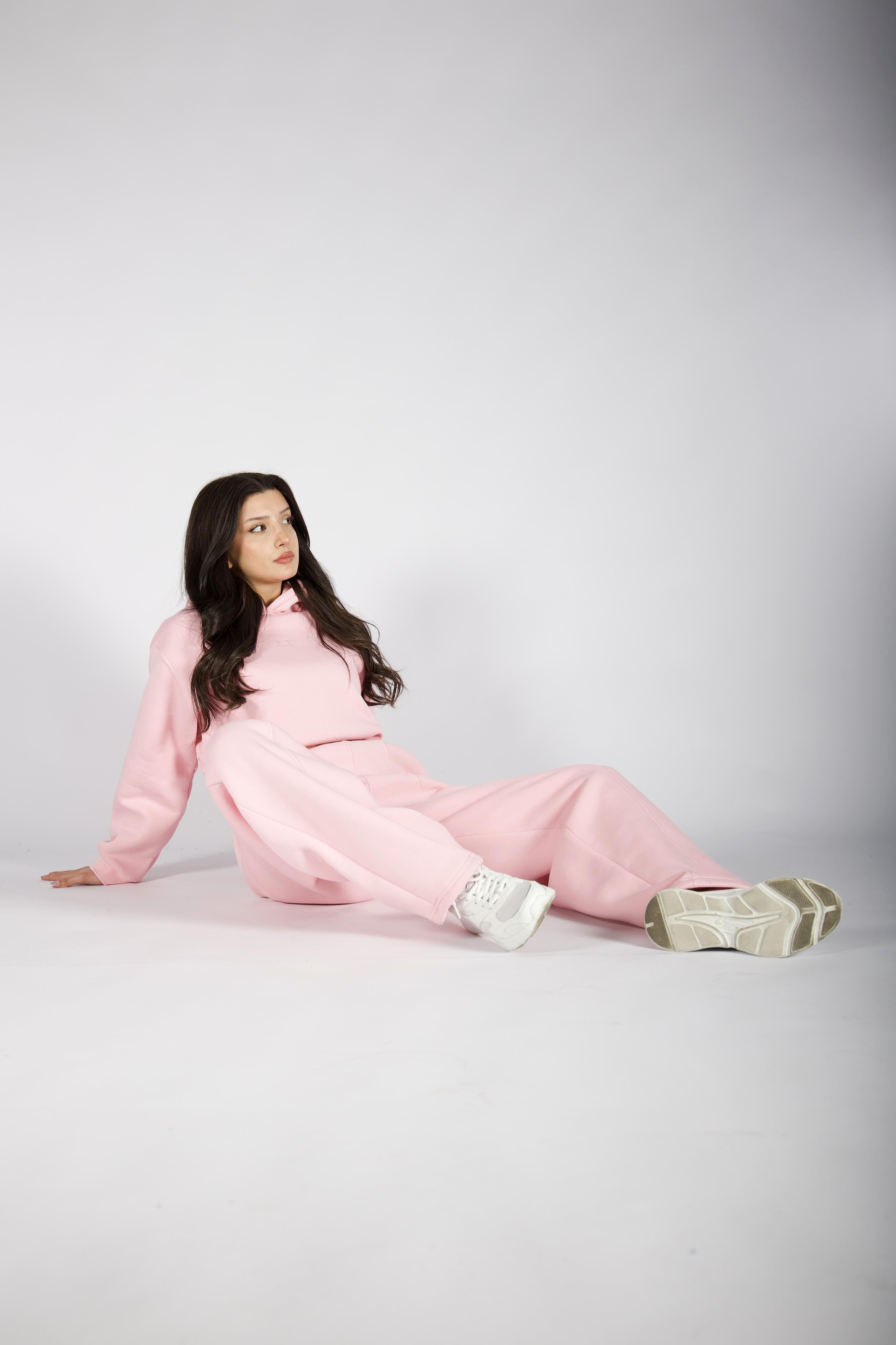 Starlite Pembe Crop Sweatshirt
